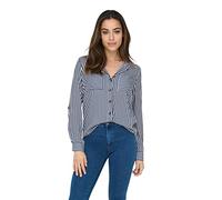 ONLY Asmin-Camiseta L/S Wvn Noos Camisa, M para Mujer