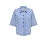 Only Camisa Vaquera ONLBELLA para Mujer, Mezclilla De Color Azul Claro, XL