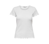 Only Onlcarlotta S/S Top Jrs Noos Camiseta, Blanco, L para Mujer