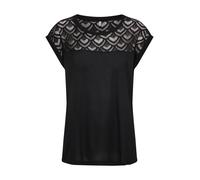 Only Camiseta para Mujer Onlnicole Life S/S Mix Top Noos JRS, Negro (Black), M