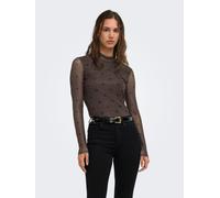 ONLY Camiseta 'ONL Erica' marrón / negro L EUR