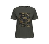 ONLY Camiseta 'ONLKITA' oro / gris / negro S oro / gris / negro