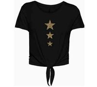 ONLY Camiseta 'ONLKITA' oro / negro XS oro / negro