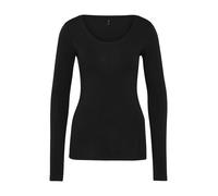 Only Mujer Onllive Love Life L/s Oneck Top Noos Jrs Camiseta Not Applicable, Negro, L