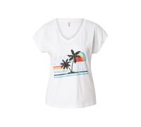 ONLY Camiseta 'ONLLUCY' azul / naranja / negro / blanco M azul / naranja / negro / blanco