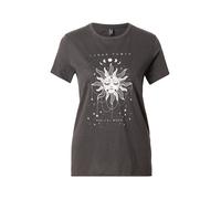 ONLY Camiseta 'ONLLUCY' negro / plata M negro / plata