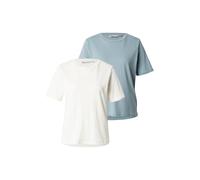 ONLY Camiseta 'ONLONLY' azul ahumado / blanco, Talla S