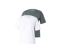 ONLY Camiseta 'ONLOnly' pino / blanco, Talla XS