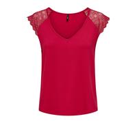 ONLY Camiseta 'ONLPetra' rojo oscuro XS rojo oscuro