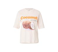 ONLY Camiseta 'ONLPHOEBE' marrón / naranja oscuro / rosa / blanco M marrón / naranja oscuro / rosa / blanco