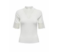 ONLY Camiseta ONLTILDE crema | S