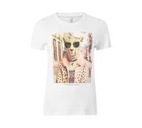 ONLY Camiseta 'ONLVibe' marrón / rosa / negro / blanco XS marrón / rosa / negro / blanco