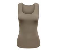 ONLY Camiseta para Mujer ONLEA, Nogal, M