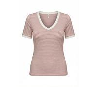 ONLY Camiseta Tine Cloud Dancer Barbados Red (ale), rojo, XL