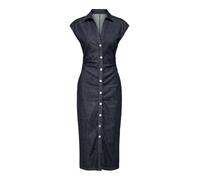 ONLY Capsleeve Midi Dress Dnm Rinse Onlbabe-Vestido de Manga Larga para Mujer, Dark Azul Denim, L