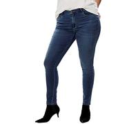ONLY Caraugusta HW Skinny Jeans BB Dbd Noos, Vaqueros Skinny para Mujer, Azul, 52W / 30L