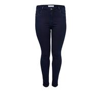 ONLY Caraugusta HW Skinny Jeans BB Dbd Noos, Vaqueros Skinny para Mujer, Azul (Dark Blue Denim Dark Blue Denim), 44W / 30L