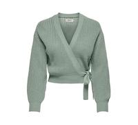 ONLY Cárdigan Cruzado Breda para Mujer, Verde Chino, S