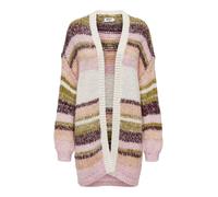 ONLY Cárdigan 'ONLAlyssa' gris claro / oliva / mora / rosa L gris claro / oliva / mora / rosa