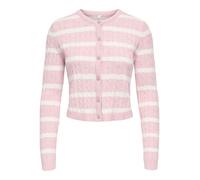 ONLY Cárdigan 'ONLKATIA' rosa / blanco S rosa / blanco