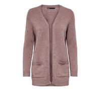 Only Onllesly L/S Open Cardigan Knt Noos Suéter Cárdigan, Rose Brown W. Melange, S para Mujer
