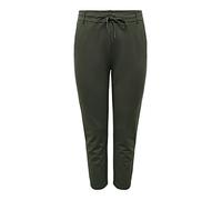 ONLY Carmakoma Cargoldtrash Life Classic Pant Noos Pantalón, Verde Oscuro, 42W x 34L Mujeres