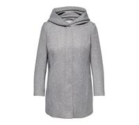 ONLY Carmakoma Carsedona Light Coat Otw Noos Abrigos, Gris Claro, XL Mujeres