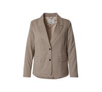 ONLY Carmakoma Blazer 'CARAMOUR' ecru / marrón / negro 44 ecru / marrón / negro