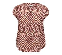 ONLY Carmakoma Blusa 'CARShilla' kitt / marrón castaño / marrón rojizo M kitt / marrón castaño / marrón rojizo