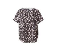 ONLY Carmakoma Blusa 'CARVica' ecru / cognac / negro 5XL ecru / cognac / negro