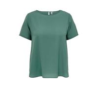 Only Carmakoma Blusa Carvica SS Top WVN Noos para Mujer, Bálsamo Verde, 52