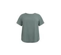 ONLY CARMAKOMA Carvica SS Top Wvn Noos Blusas, Verde bálsamo, 54/Grande para Mujer