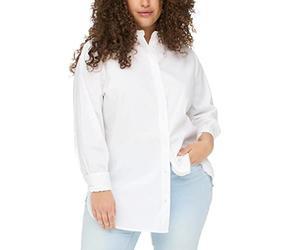ONLY CARMAKOMA Camiseta Carnora WVN Noos para Mujer, Talla 44, Color Blanco Brillante, Blanco Brillante, 46