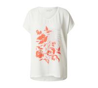 ONLY Carmakoma Camiseta 'CARVIGGA' rojo anaranjado / plata / blanco XXXL rojo anaranjado / plata / blanco