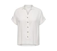 Only Carmakoma Camiseta Caryasmin-Camiseta S/S Wvn Noos, Blanco, 54 Mujer