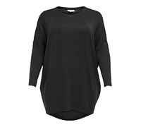 ONLY Carmakoma Camiseta de Manga Larga para Mujer Carcarma L/S Noos, Negro, S