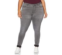Only Carmakoma Caraugusta Life HW SK Dnn Bj312 Noos Jeans, Dark Grey Denim, 44W x 32L para Mujer
