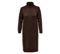ONLY CARMAKOMA Carbrandie L/S Roll Neck Dress Knt Noos Vestido de Punto, Café Chicory, 48/50 para Mujer
