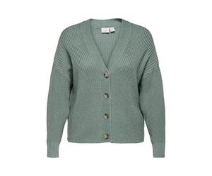 ONLY Carmakoma Carcarol Nice L/S Cardigan KNT Noos, Verde Chino., XL