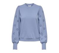 ONLY Carmakoma Carfemme L/S Puff Embroidery Ub SWT Noos, Tempest, M