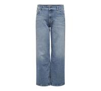 ONLY Carmakoma Carjuicy HW Wide Leg Rea365 Noos, Medio De Mezclilla Azul, 50W / 32L