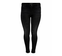 ONLY CARMAKOMA Carlaola Reg SK Azg132907 Noos - Pantalones Vaqueros para Mujer (44 W, 30 L), Color Negro, Black Denim, 44W x 30L