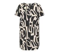 Only Carmakoma Carlux Life SS Tunic Dress WVN Noos, Negro, 48