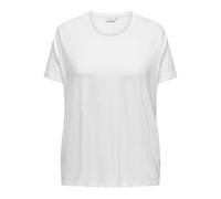 ONLY Carmakoma Carmoster S/S Fold Up Top JRS Noos, Blanco, M