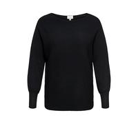 ONLY CARMAKOMA CARNEW Adaline L/S Pullover KNT, suéter de Punto Mujer, Black,