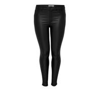 ONLY Carmakoma Carpunk Reg SK Coated Pants, Vaqueros Skinny Mujer, Negro (Black), W39/L32 (Talla del Fabricante: 50)