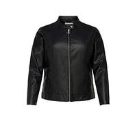ONLY Carmakoma Carrobber Faux Leather Jacket Noos Chaqueta de cuero Mujer (Pack de 1)