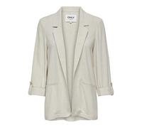 ONLY Carmakoma Carsiesta 3/4 Open Lin BL Blaze TLR Noos, Beige Claro, 48 Mujeres