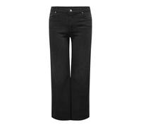 ONLY Carmakoma Carsnow HW Wide DNM Jeans PIM WB, Negro Lavado, 52W / 32L