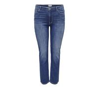 ONLY Carmakoma Carsui Mid Slim DNM Dia364, Medio De Mezclilla Azul, 48W / 32L
